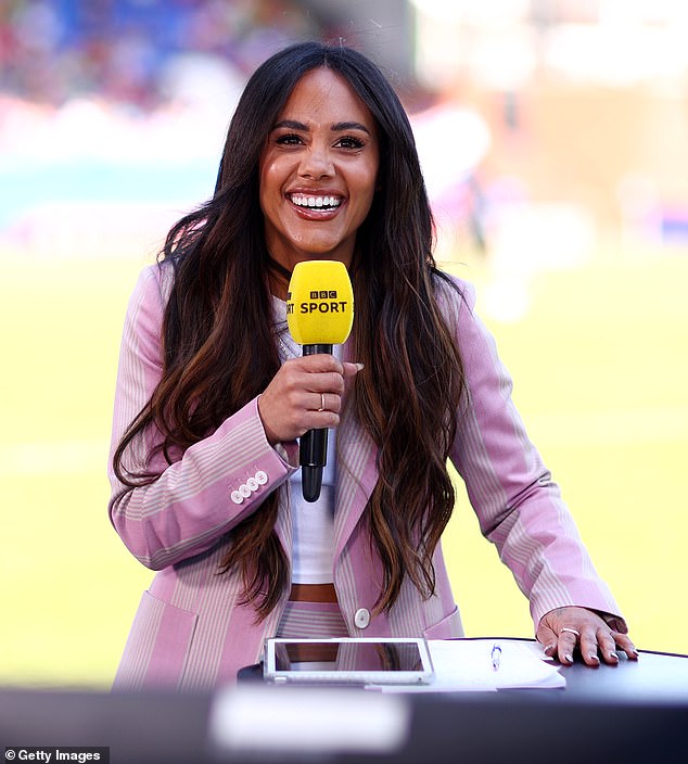 Alex Scott is also a contender for the prestigious role of the country's most famous football presenter.