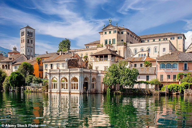 Above, the convent of Benedettina Mater Ecclesiae on Isola San Giulio, home to 75 nuns