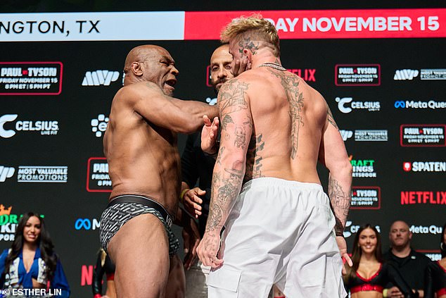 The 58-year-old shockingly slapped Jake Paul after the weigh-in in the run-up to their fight.