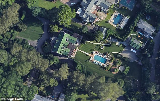 Goldberg also counts this $3 million New Jersey mansion in her real estate portfolio, with amenities like a pool and gym spread across 425 acres.