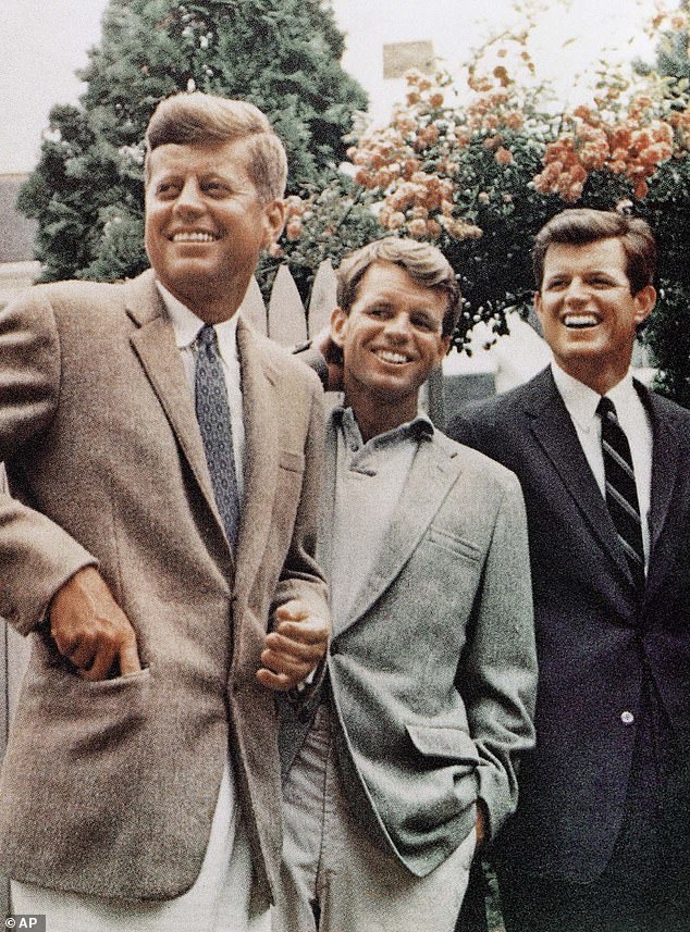 Kennedy is the nephew of former President John F. Kennedy, left, and son of former Attorney General and New York Senator Robert Kennedy, second from left.