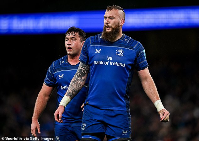 He joined Leinster from arch-rivals Munster in the summer and has been in the spotlight ever since.