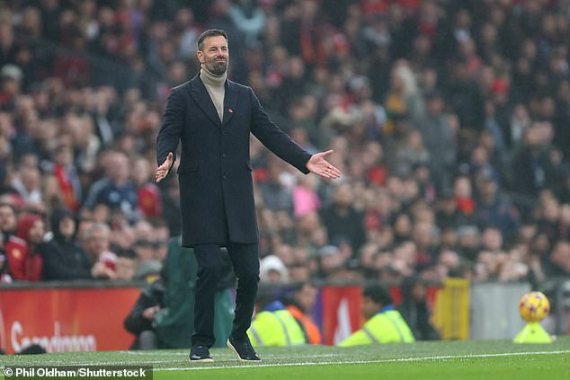 Ruud van Nistelrooy was not hired as part of Amorim's coaching staff after his four-match unbeaten interim spell