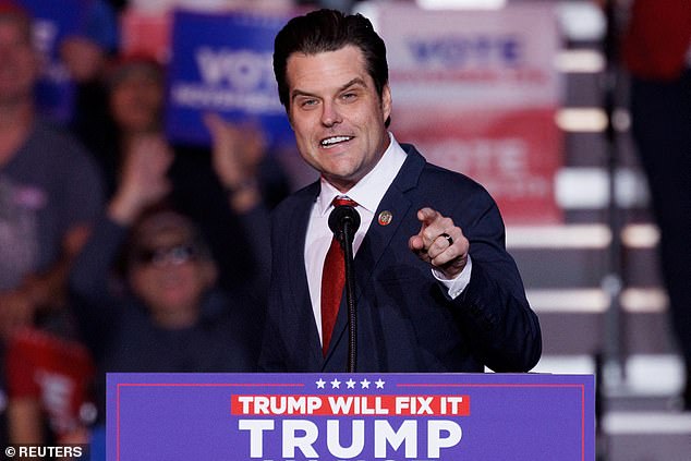 Donald Trump nominated Gaetz as attorney general this week