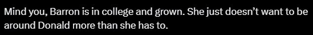 1731704843 934 Melania Trump mocked for smothering Barron 18 as she prepares