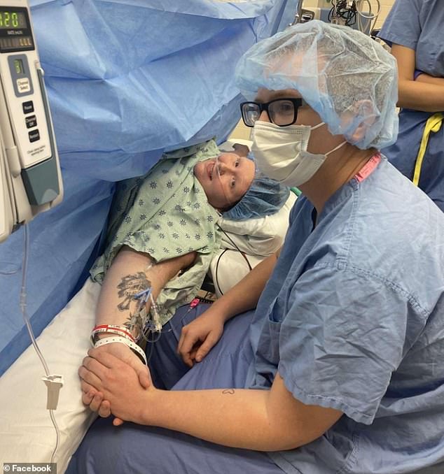 On October 17, at 28 weeks, her liver and kidneys began to fail, so she underwent an emergency C-section and welcomed her four babies, Elizabeth, Max, Elliot and Zya.