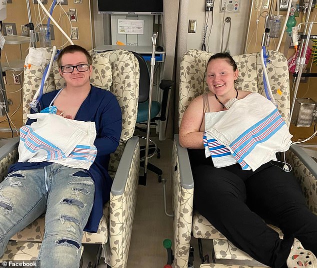 But being born prematurely meant they were extremely small, and although they are currently still in the NICU, Katelyn told the publication that they are 