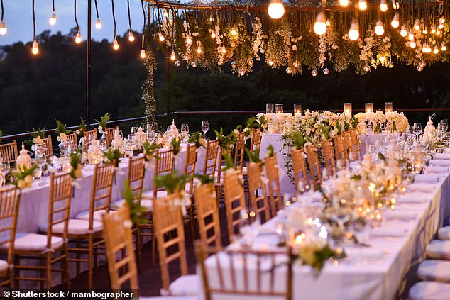 The planner later updated her post to explain that she had given the catering company a chance to explain themselves, but they couldn't (file image)