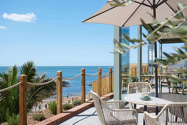 The Terrace on the Isle of Wight has sea views and nightly guided wine tastings.