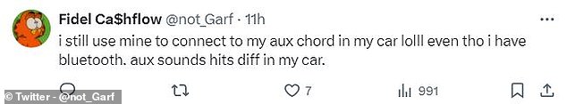 Another commenter said they used the adapter to connect to their car audio although they also had the option to use Bluetooth.