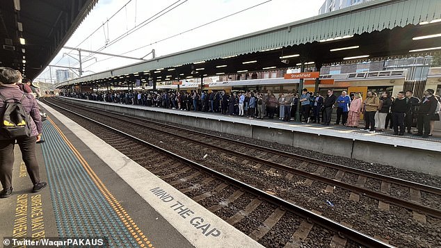 The Rail Tram and Bus Union rejected a Labor government offer to make a line from Strathfield to Hornsby run 24 hours a day. The photo shows the central station.