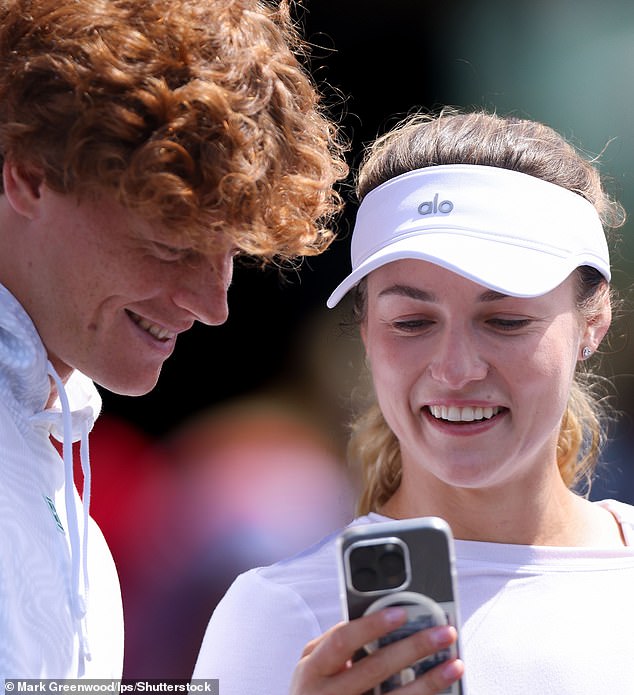 The tennis power couple went public with their relationship in May during the French Open.