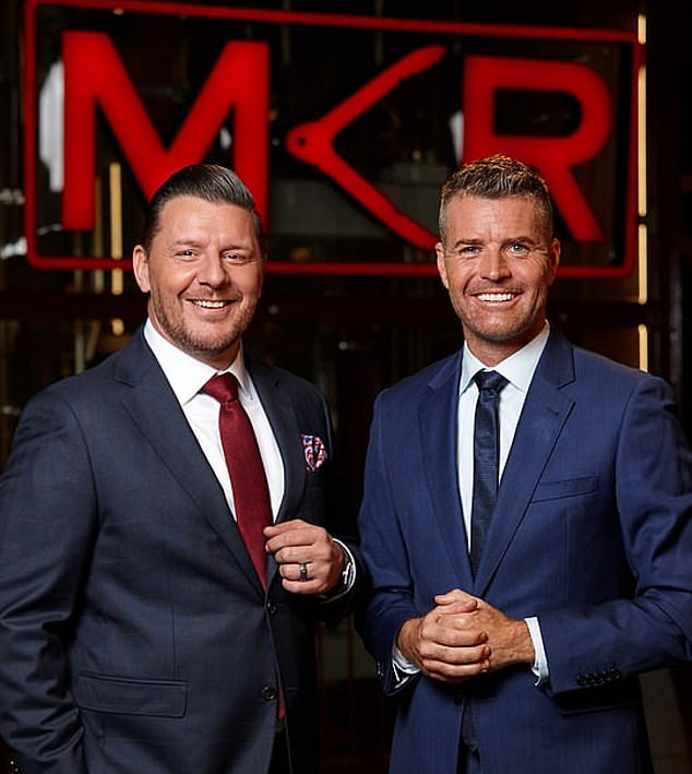 Evans was once one of Australia's most bankable stars, raking in $800,000 a year fronting the hit reality show My Kitchen Rules on Channel Seven alongside co-host Manu Feildel.