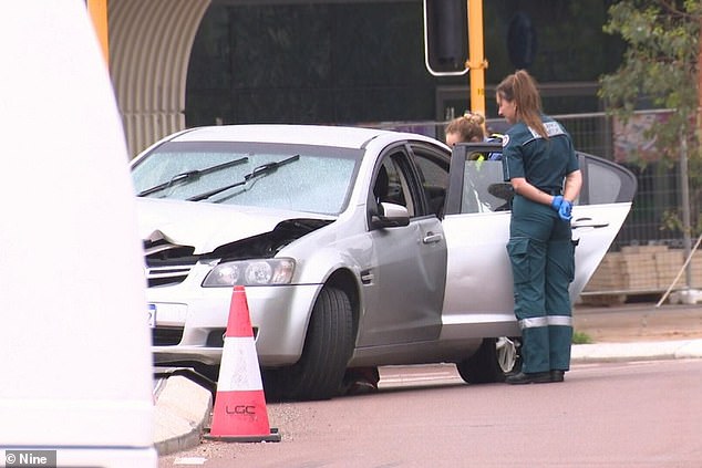 The knife-wielding driver allegedly slashed the tires of another vehicle and threatened to kill witnesses.