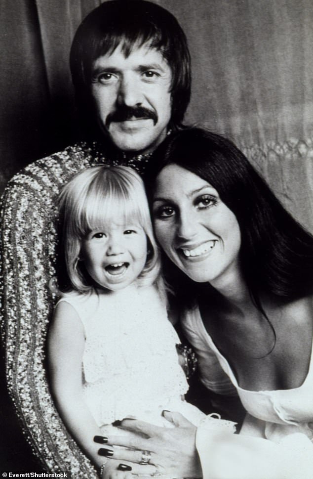 Unfortunately, Cher has faced numerous heartbreaks throughout her decades-long career, beginning with her first marriage to Sonny Bono, whom she met when she was just 16 and he was 27. Pictured in 1972 with her son Chaz Bono.