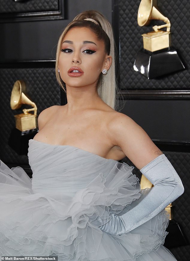 In an interview with the New York Times, Ariana hinted at intensely pressured schedules on set and said she contracted Covid during filming. Photographed in 2020