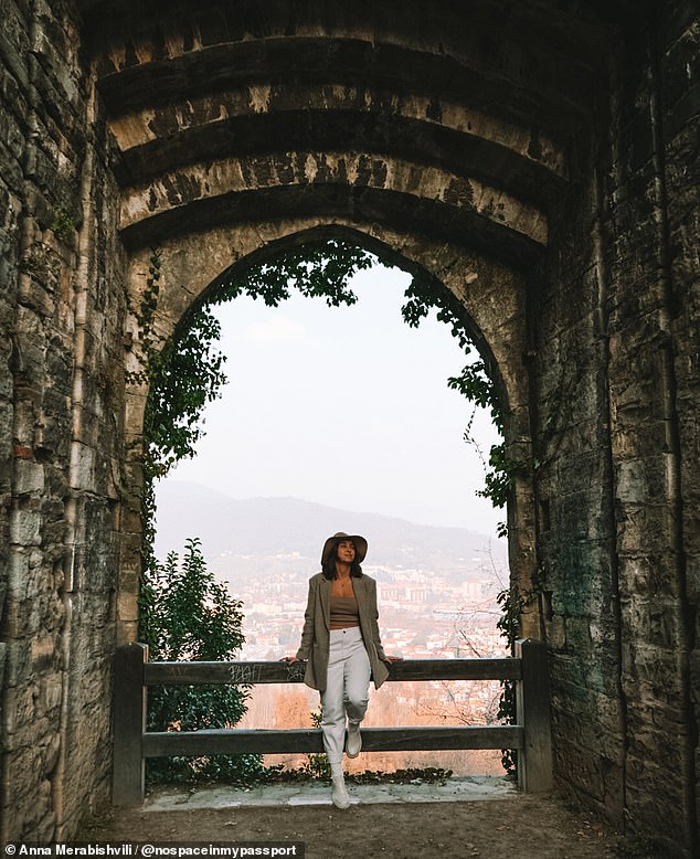 Bergamo (above) has an old town that Anna describes as 