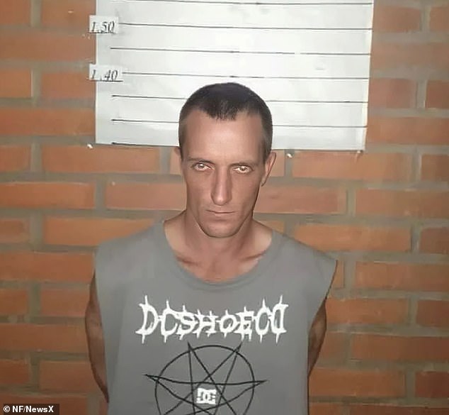 The photo shows Marcelo Daniel Muller, 34 years old, alias 