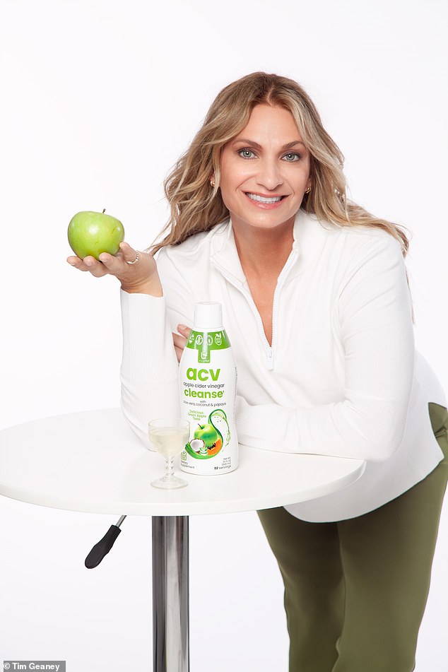 DailyMail.com caught up with Heather as she promoted her Beyond Fresh Apple Cider Vinegar (ACV) cleanse.