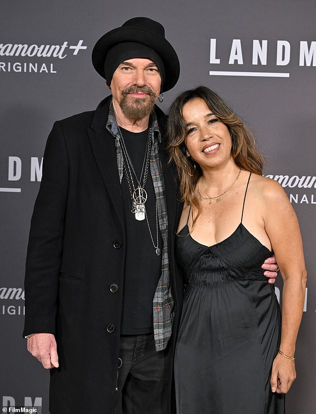 Connie Angland and Billy Bob Thornton attend the Los Angeles premiere of Paramount+'s 'Landman' earlier this month in Los Angeles.