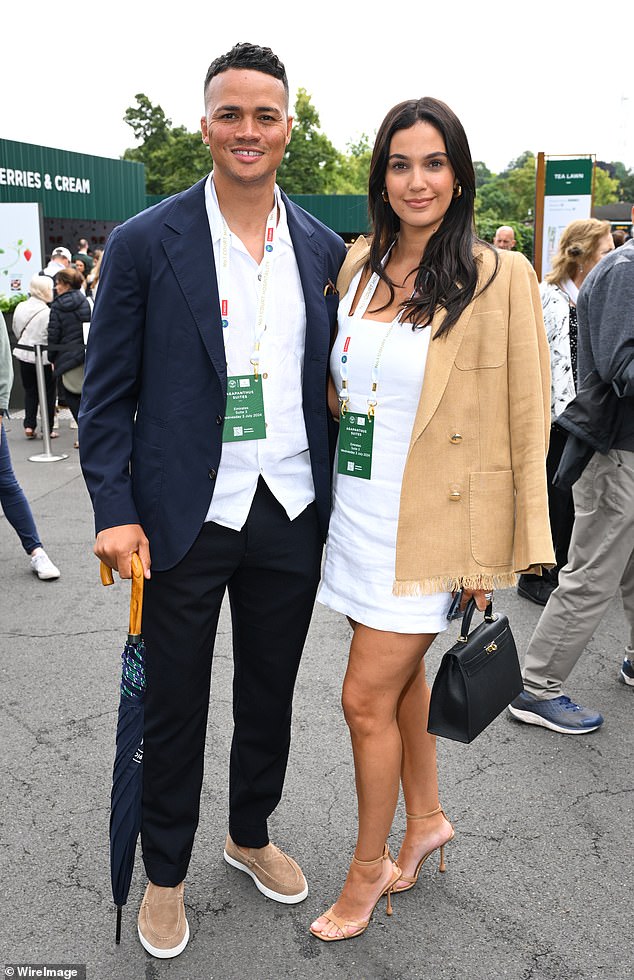 The One Show presenter, pictured at Wimbledon this year with his wife Ellie Penfold, who admitted the last few months have been 