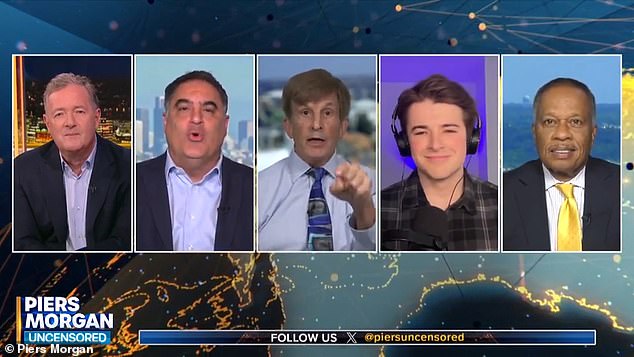 Uygur and the other guests seemed stunned by Lichtman's denial