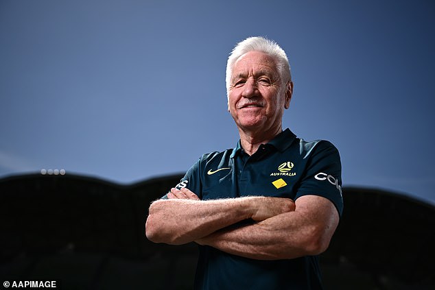 Matildas boss Tom Sermanni (pictured) also revealed Kerr was afraid of trying to return to action too soon.