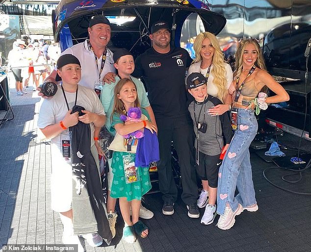 The couple are also parents to Kroy “KJ,” 13, Kash, 11, and twins Kaia and Kane, 10. When Biermann said “yes,” Biermann also legally adopted Kim's daughters Brielle, 27, and Ariana, 22, of her previous mother. relationships