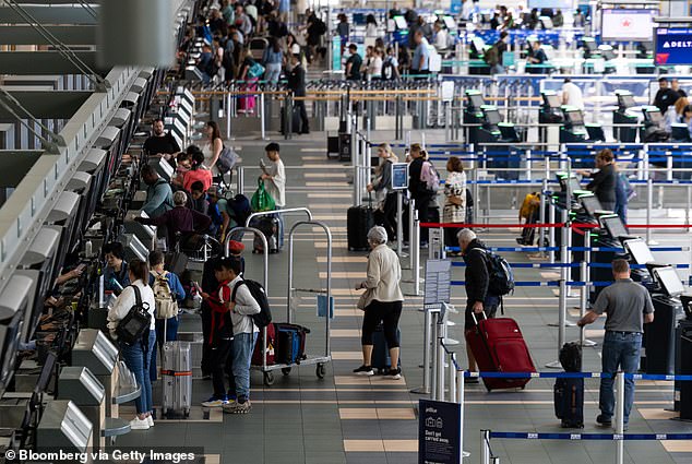 Korchacov tried to find answers at the airline's helpdesk and joined a long line of other passengers doing the same, but he was met with rude customer service and no resolution