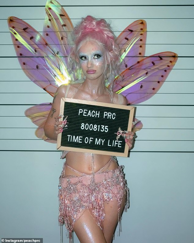 Australian pop singer Peach PRC is sparking controversy for her new music video which takes place in a women's prison and features a strip search and the use of an electric chair.