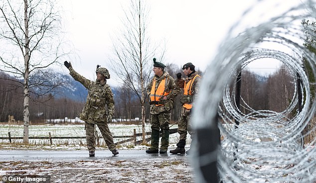 British Army soldiers on exercise with Norwegian forces in 2018 during a joint NATO drill