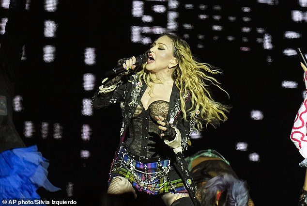 And now that Madonna wrapped up her $225.3 million, 81-date celebratory tour on May 4 (pictured), she's putting much of her energy back into the biopic.