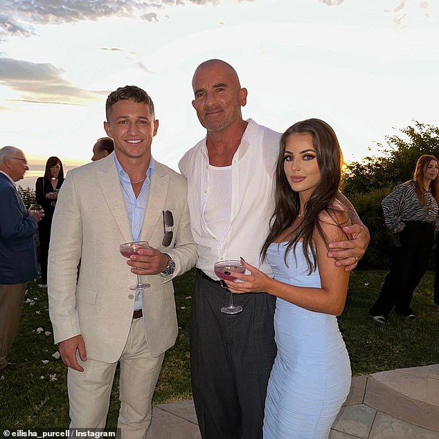 Eilisha, 25, is the niece of Australian actor Dominic Purcell, who married Tish Cyrus last year.