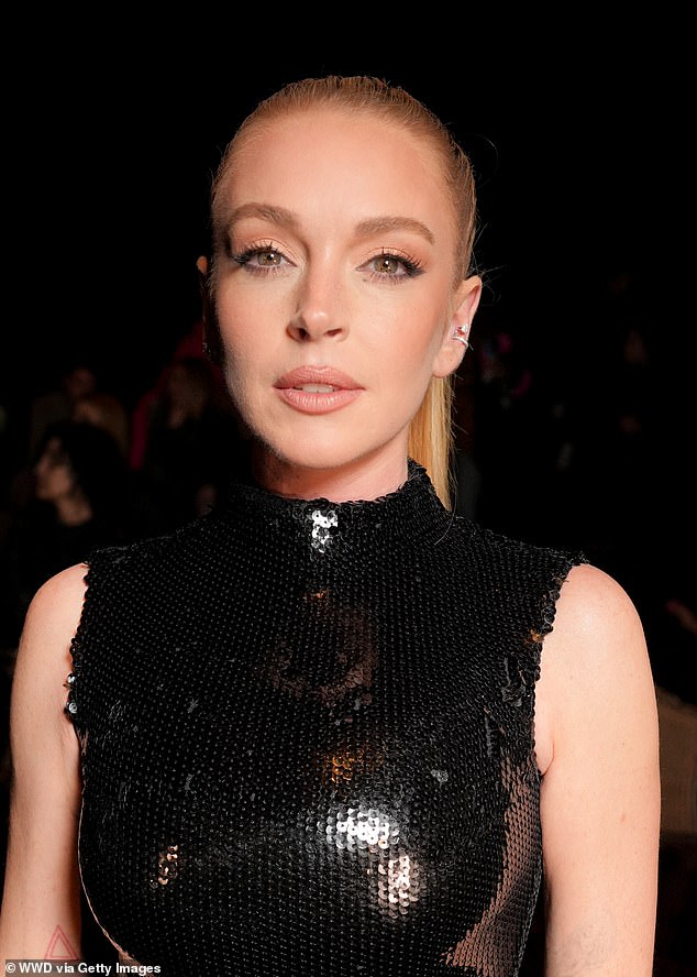 The star's appearance at Paris Fashion Week was dubbed 'an iconic comeback' by style commentators earlier this month as she cut a glamorous figure in a black sequin dress