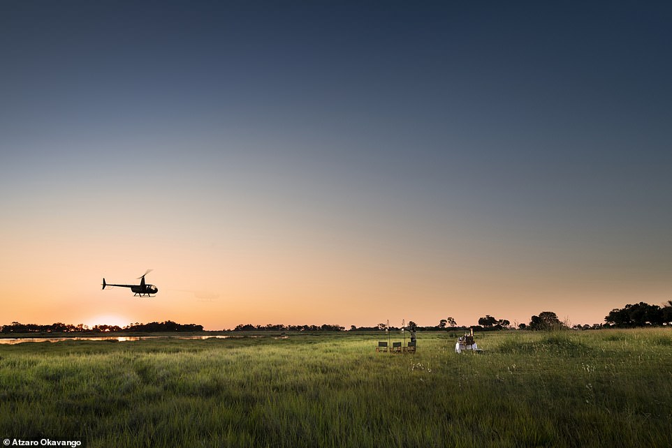 Jess arrives at dusk after a 