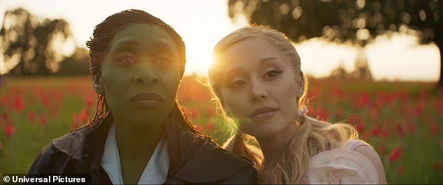 Cynthia Erivo and Ariana Grande as Elphaba and Glinda in the adaptation of Jon Chu's Wicked