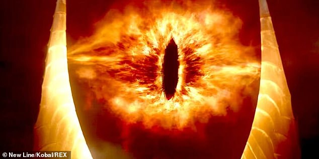 Fantasy fans will notice that the star's image bears a striking resemblance to the Eye of Saron from The Lord of the Rings.