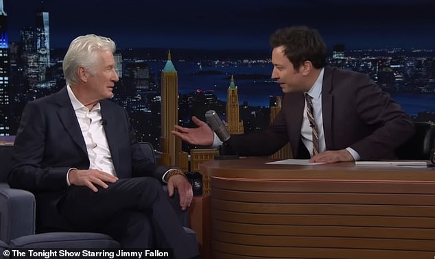 The Pretty Woman actor confirmed his plans to move on The Tonight Show Starring Jimmy Fallon.