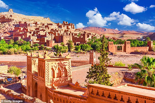 Hollywood Hills: The Moroccan village of Ait Ben-Haddou (seen here) has been used as a filming location for Gladiator and Gladiator 2.