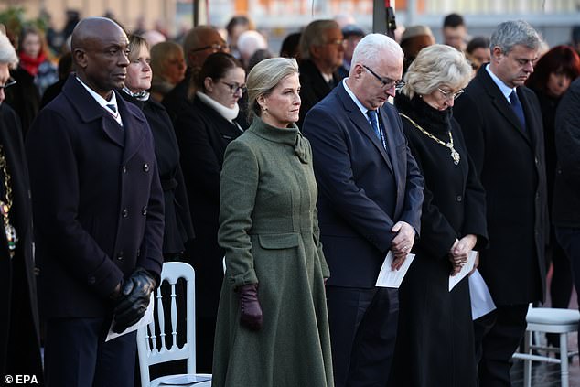 The duchess was visibly moved when she was among the attendees and also gave a speech