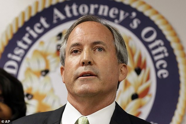 Texas AG Ken Paxton, pictured in 2017, is seen as a potential candidate for Trump's attorney general