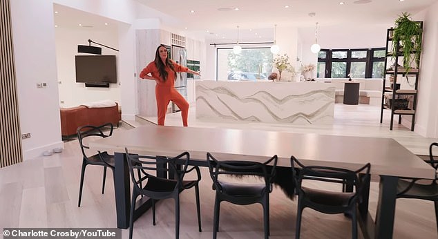 The couple moved into the house together in 2021 and renovated the sprawling property which was said to be worth more than £1 million.