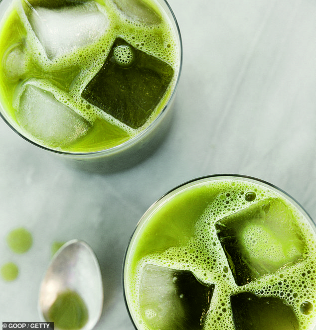 People's mid-flight routines are becoming more elaborate, but one woman has divided opinion after making herself an iced matcha latte in the air.