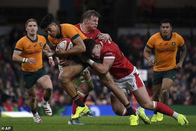 The cross was just as damaging coming off the bench in the Wallabies' win against Wales.