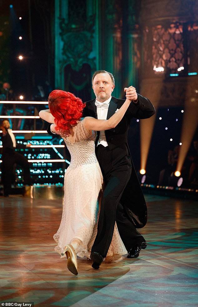 The pair scored a staggering 37 out of 40 points from the judges after their American Smooth on Saturday.