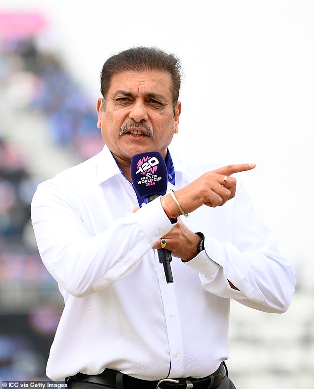 The former Indian captain hardly needed a microphone when he introduced the legends and captains on Friday, but he saved the best for the match referee.