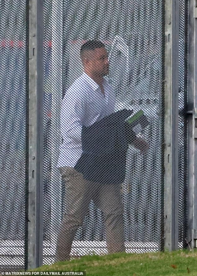 Hayne, photographed leaving prison in June, has always maintained his innocence.