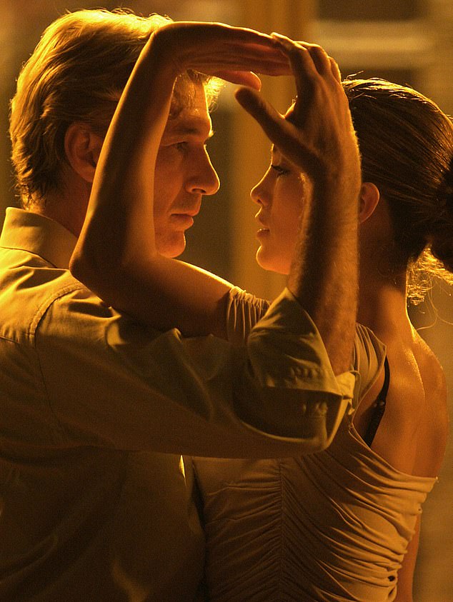 In a long and varied romantic comedy career, he starred with Jennifer Lopez in the 2004 film Shall We Dance? (pictured) and Farrah Fawcett in Dr. T And The Women in 2000