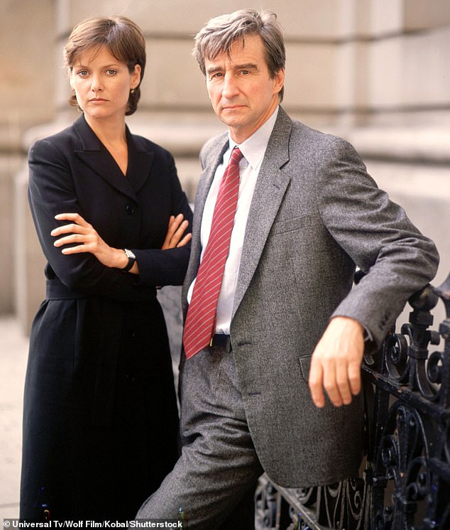 Then, from 1996 to 2001, he played prosecutor Jamie Ross on the iconic procedural series Law & Order, in which he appeared with Sam Waterston.