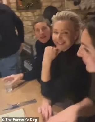 Ellen and Portia have been spotted in The Cotswolds, a part of southwestern England that is about 100 miles from London.